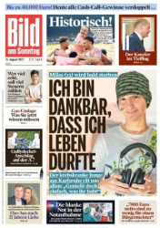 :  Bild am Sonntag vom 21 August 2022