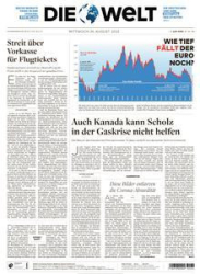 :  Die Welt vom 24 August 2022