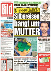 : Bild Zeitung vom 30 August 2022