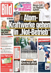 :  Bild Zeitung vom 06 September 2022 