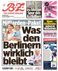 :  B.Z. vom 06 September 2022