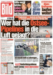 :  Bild Zeitung vom 28 September 2022