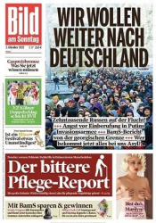 : Bild am Sonntag vom 02 Oktober 2022