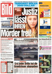 :  Bild Zeitung vom 08 Oktober 2022