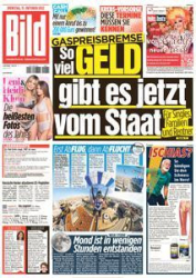 :  Bild Zeitung vom 11 Oktober 2022