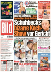 :  Bild Zeitung vom 13 Oktober 2022