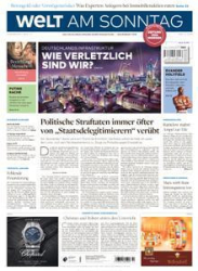 :  Die Welt am Sonntag (Frühausgabe) vom 15 Oktober 2022