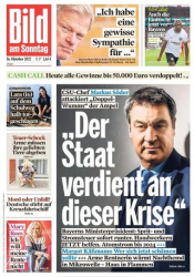 :  Bild am Sonntag vom 16 Oktober 2022