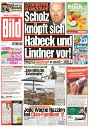 :  Bild Zeitung vom 17 Oktober 2022