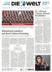 :  Die Welt vom 17 Oktober 2022