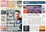 : Bild und Welt am Sonntag No 42 vom 16  Oktober 2022
