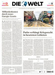 :  Die Welt vom 20 Oktober 2022