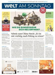 :  Die Welt am Sonntag Frühausgabe vom 22 Oktober 2022