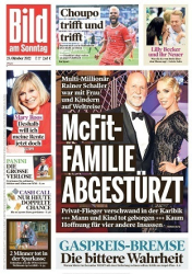 :  Bild am Sonntag vom 23 Oktober 2022