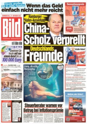 :  Bild Zeitung vom 27 Oktober 2022