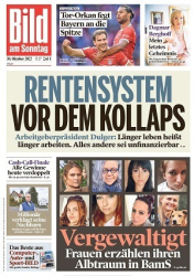 :  Bild am Sonntag vom 30 Oktober 2022