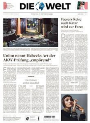 :  Die Welt vom 31 Oktober 2022