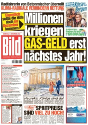 :  Bild Zeitung vom 01 November 2022