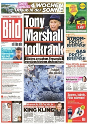 :  Bild Zeitung vom 02 November 2022