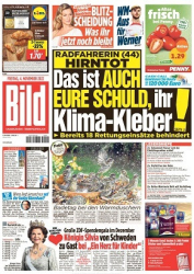 : Bild Zeitung vom 04 November 2022