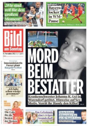 :  Bild am Sonntag vom 13 November 2022