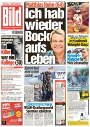 :  Bild Zeitung vom 15 November 2022