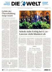 :  Die Welt vom 16 November 2022