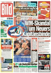 :  Bild Zeitung vom 21 November 2022