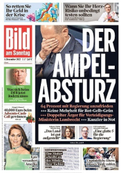 : Bild am Sonntag vom 04 Dezember 2022