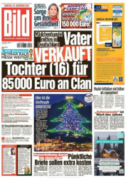 : Bild Zeitung vom 10 Dezember 2022