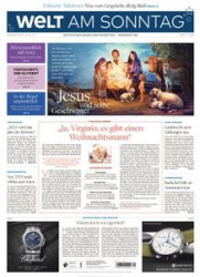 :  Die Welt am Sonntag Weihnachten No 52 2022