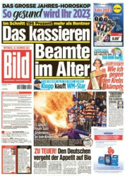 : Bild Zeitung vom 28 Dezember 2022