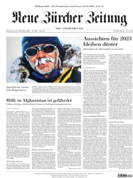 : Neue Zurcher Zeitung - 29. Dezember 2022