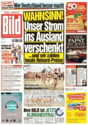 : Bild Zeitung vom 02 Januar 2023