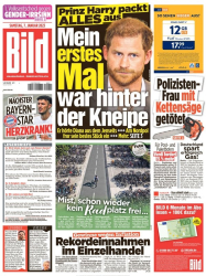 : Bild Zeitung vom 07 Januar 2023