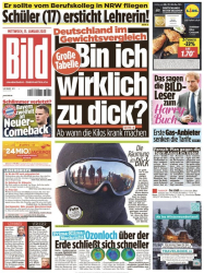 : Bild Zeitung vom 11 Januar 2023