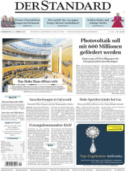 : Der Standard - 12. Januar 2023