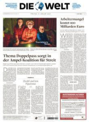 :  Die Welt vom 13 Januar 2023