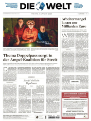 : Die Welt - 13. Januar 2023