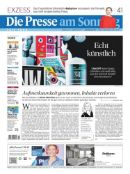 : Die Presse am Sonntag vom 15. Januar 2023