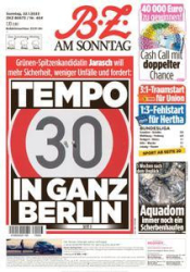 :  B.Z am Sonntag vom 22 Januar 2023