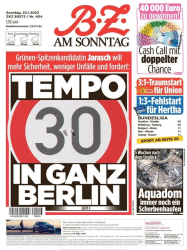 : B. Z. am Sonntag 22. Januar 2023