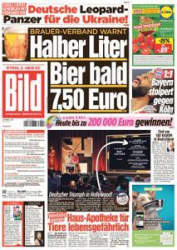 :  Bild Zeitung vom 25 Januar 2023