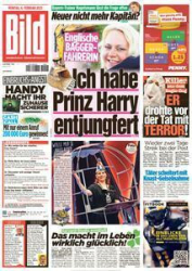 :  Bild Zeitung vom 06 Februar 2023