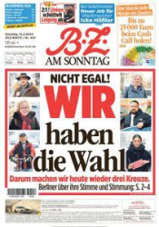 :  B.Z am Sonntag vom 12 Februar 2023