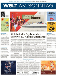 : WELT am SONNTAG - 12. Februar 2023