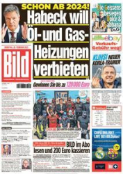 :  Bild Zeitung vom 28 Februar 2023