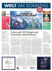 :  Die Welt am Sonntag (Frühausgabe) vom 25 März 2023