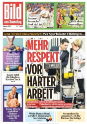 :  Bild am Sonntag vom 09 April 2023