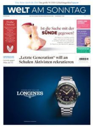 :  Die Welt am Sonntag vom 09 April 2023